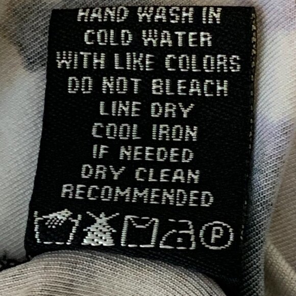 BCBGMAXAZRIA Mystical Leopard Print Top Sz S #28F - Picture 9 of 9